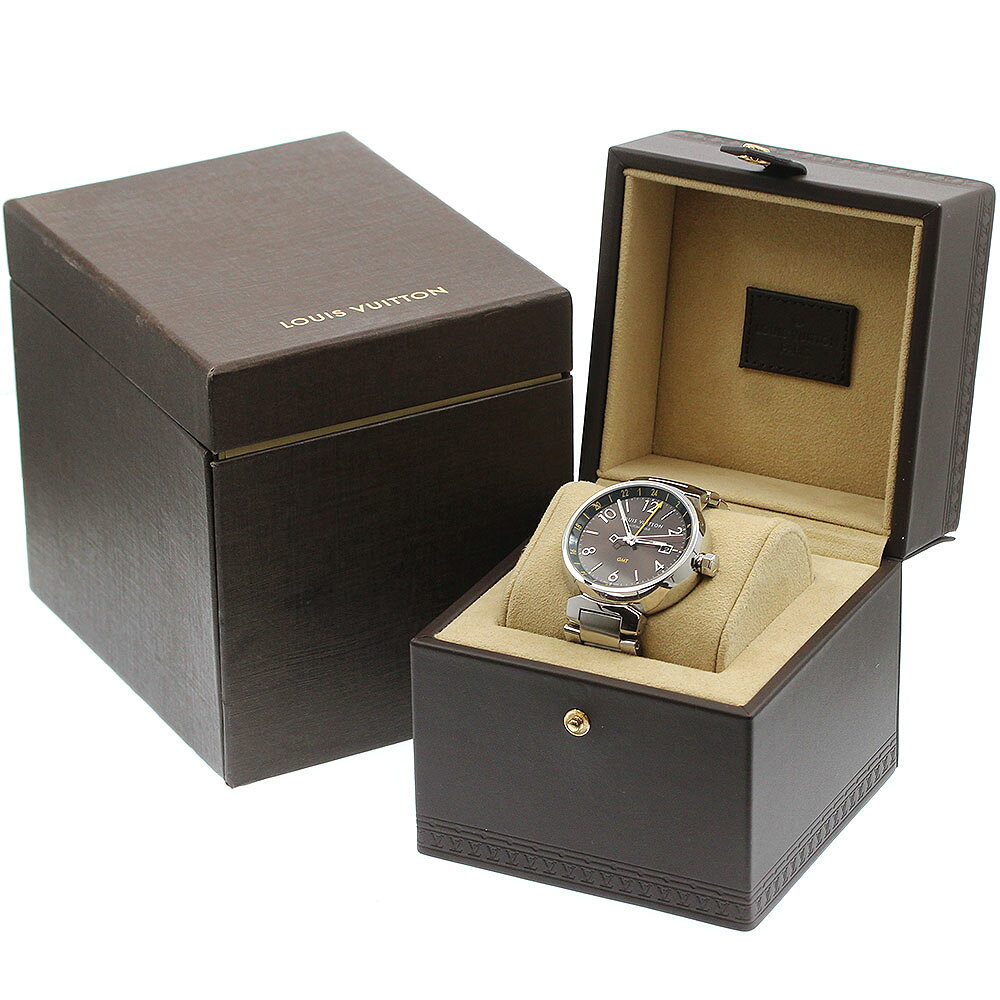 ルイ・ヴィトン LOUIS VUITTON Q1155 タンブール GMT デイト 自動巻き メンズ 良品 箱付き_947262 closer01-10259035 CLOSER サンプル画像2