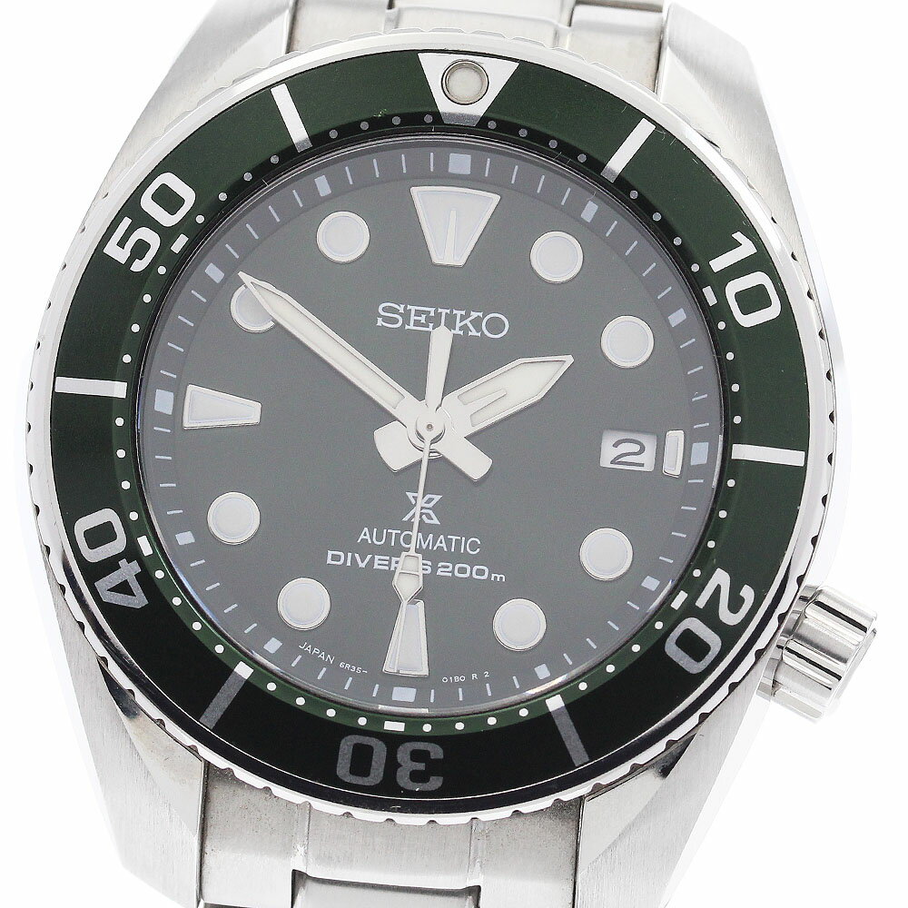SWATCH - セイコー SEIKO SBDC081/6R35-00A0 プロスペックス ダイバースキューバ メカニカル デイト 自動巻き メンズ 良品 _948376【中古】
