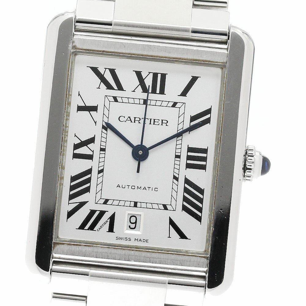Rakuten - カルティエ CARTIER W5200028 タンクソロ XL デイト 自動巻き メンズ _894897【中古】