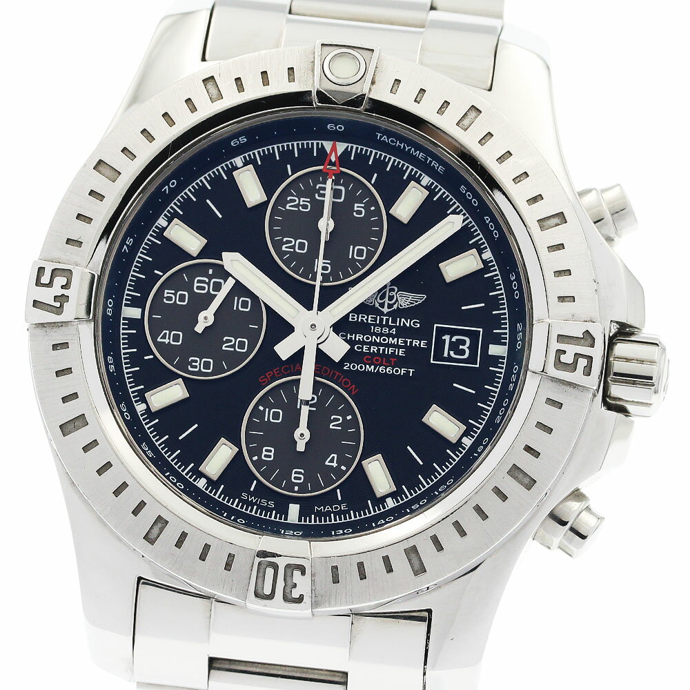 WENGER - ブライトリング BREITLING A13388 コルト クロノグラフ 自動巻き メンズ _934423【中古】