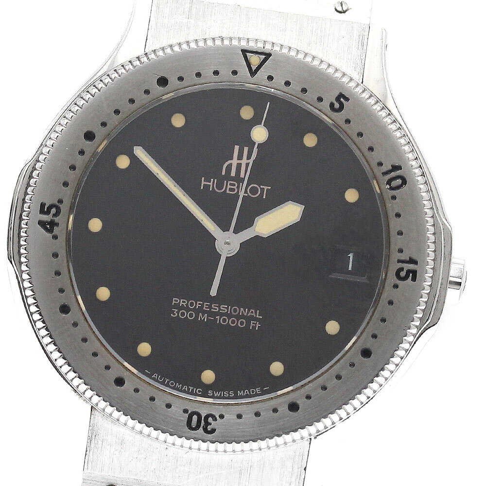 ウブロ HUBLOT 1550.127.1 プロフェッショナル デイト 自動巻き メンズ _937440【中古】