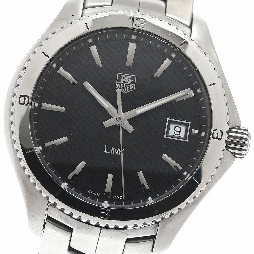 タグホイヤー TAG HEUER WAT1110 リンク デイト クォーツ メンズ _946596【中古】