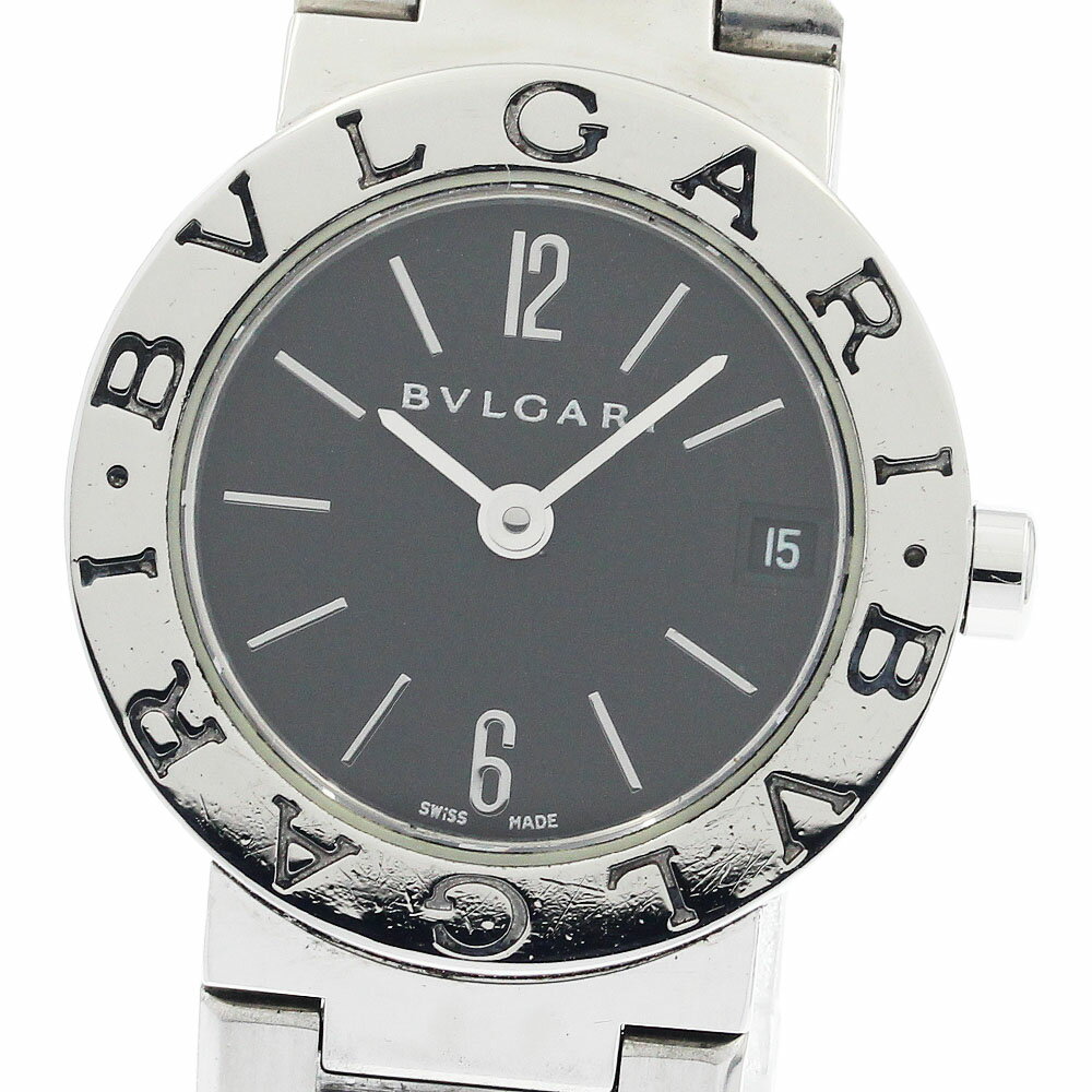 ブルガリ BVLGARI BB23SS ブルガリブルガリ デイト ロゴあり クォーツ レディース _946677【中古】