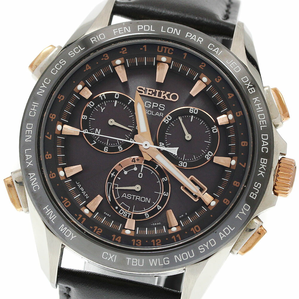 セイコー SEIKO SBXB025/8X82-0AB0-1 アストロン GPS ソーラー電波 メンズ _946766【中古】