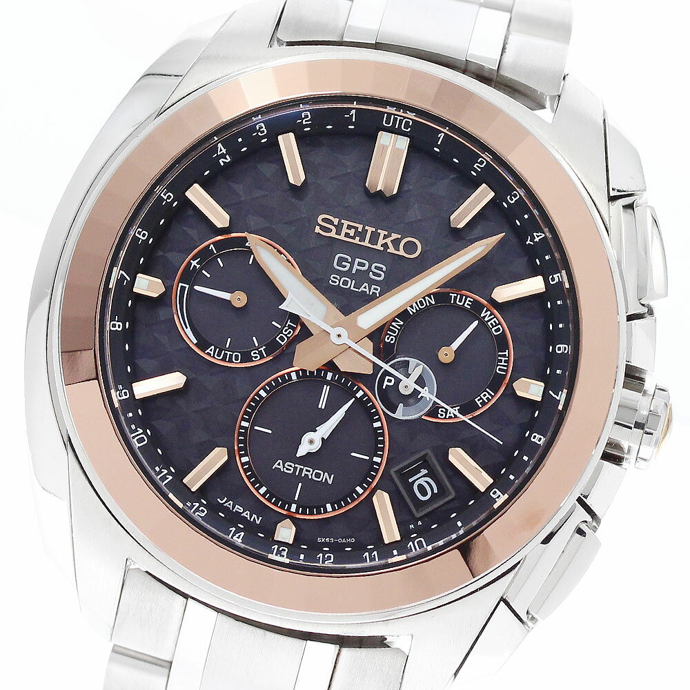 セイコー SEIKO SBXC035/5X53-0AG0 アストロン 50周年記念モデル 200本限定 ソーラー電波 メンズ 箱・保証書付き_943975【中古】
