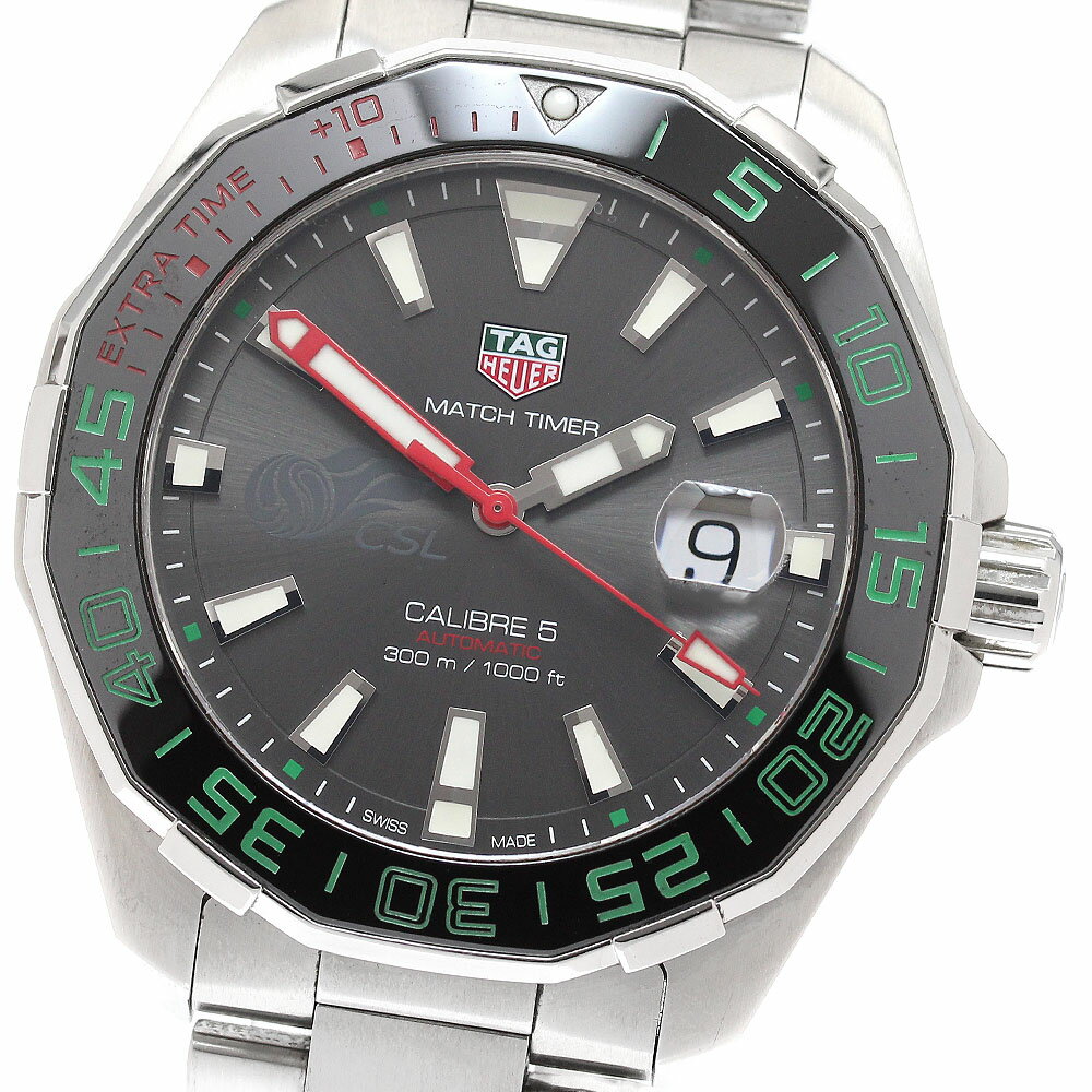 タグホイヤー TAG HEUER WAY201E アクアレーサー マッチタイマー キャリバー5 自動巻き メンズ 良品 _948033【中古】