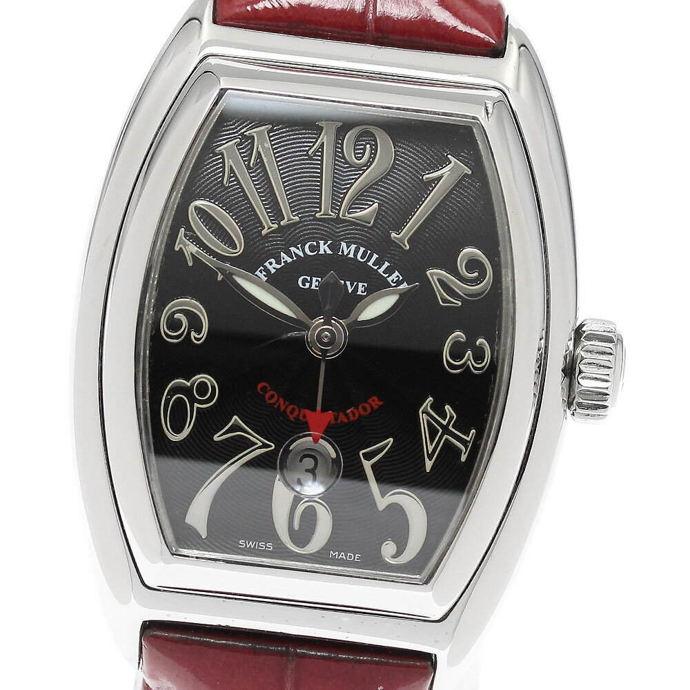 フランクミュラー FRANCK MULLER 8002LSC コンキスタドール デイト 自動巻き レ ...