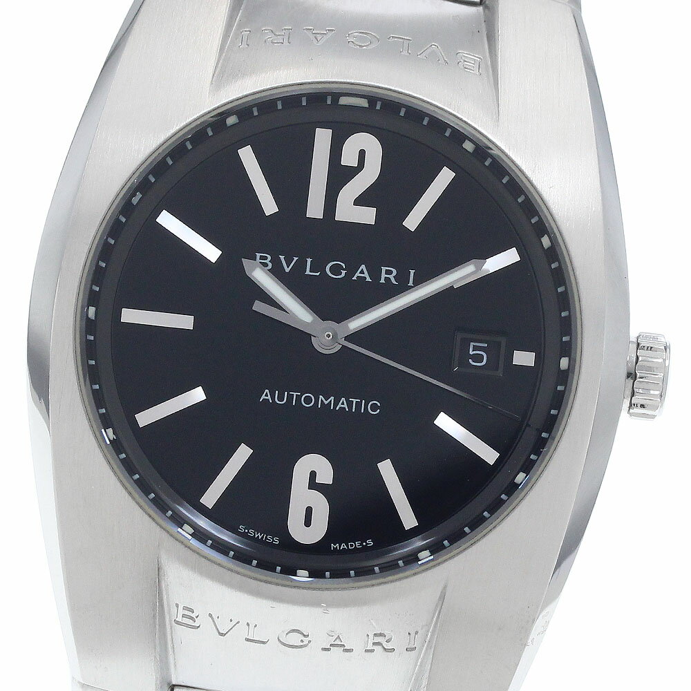 Ergon - ブルガリ BVLGARI EG40S エルゴン デイト 自動巻き メンズ 良品 _949116【中古】