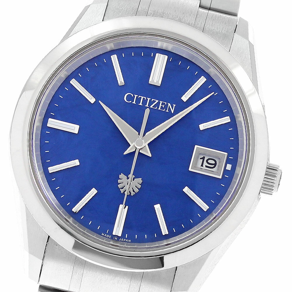 シチズン CITIZEN AQ4100-57M/A060-A1CT403 ザ・シチズン 世界限定250本 ソーラー メンズ 良品 箱・保証書付き_949404【中古】