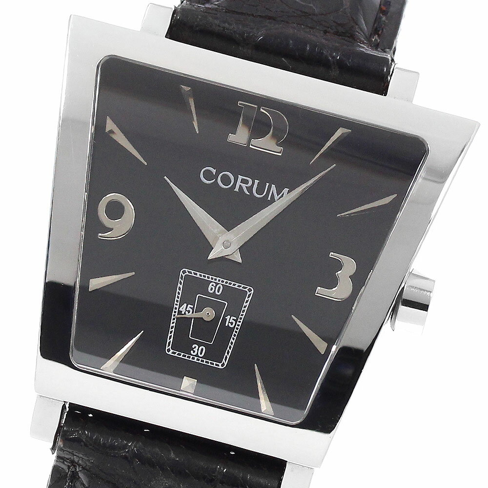 CORUM - コルム CORUM 106.404.20 トラピーズ スモールセコンド クォーツ メンズ _949673【中古】