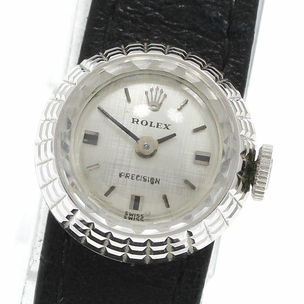 Rakuten - ロレックス ROLEX 2025 カメレオン プレシジョン K18WG Cal.1400 手巻き レディース _935725【中古】