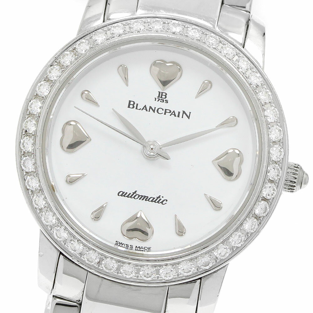 Blancpain - ブランパン Blancpain 0096-4682B-71 レディーバード ダイヤベゼル 自動巻き レディース 保証書付き_944971【中古】