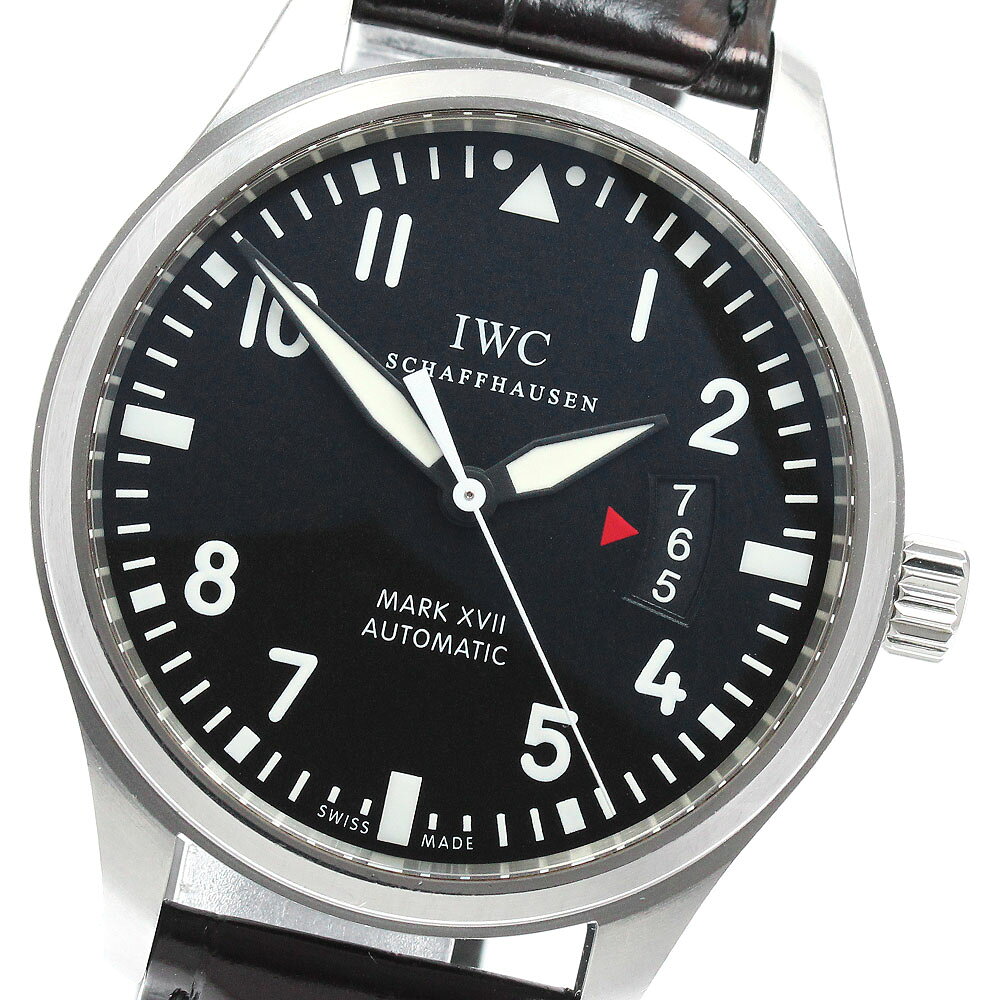 IWC IWC SCHAFFHAUSEN IW326501 パイロットウォッチ マークXV2 デイト 自動巻き メンズ 保証書付き_948079【中古】