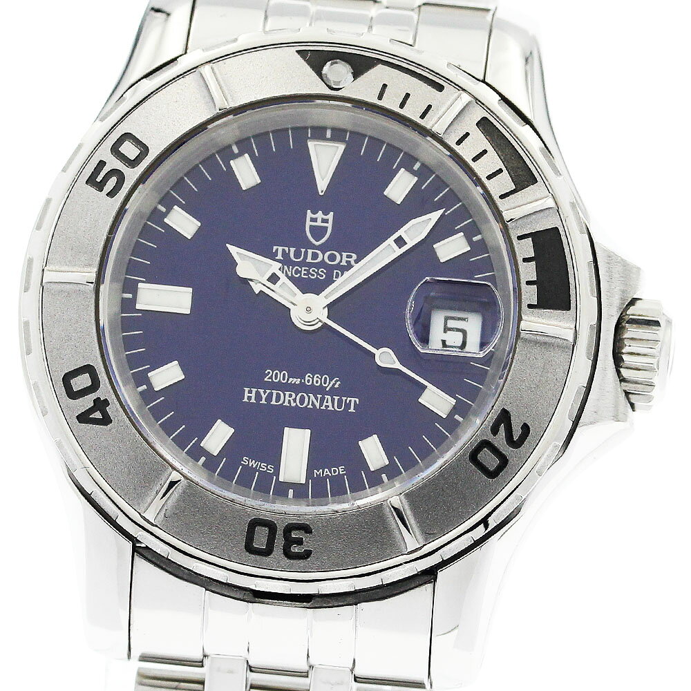 チュードル TUDOR 99090P プリンセス デイト ハイドロノート デイト 自動巻き レディー ...