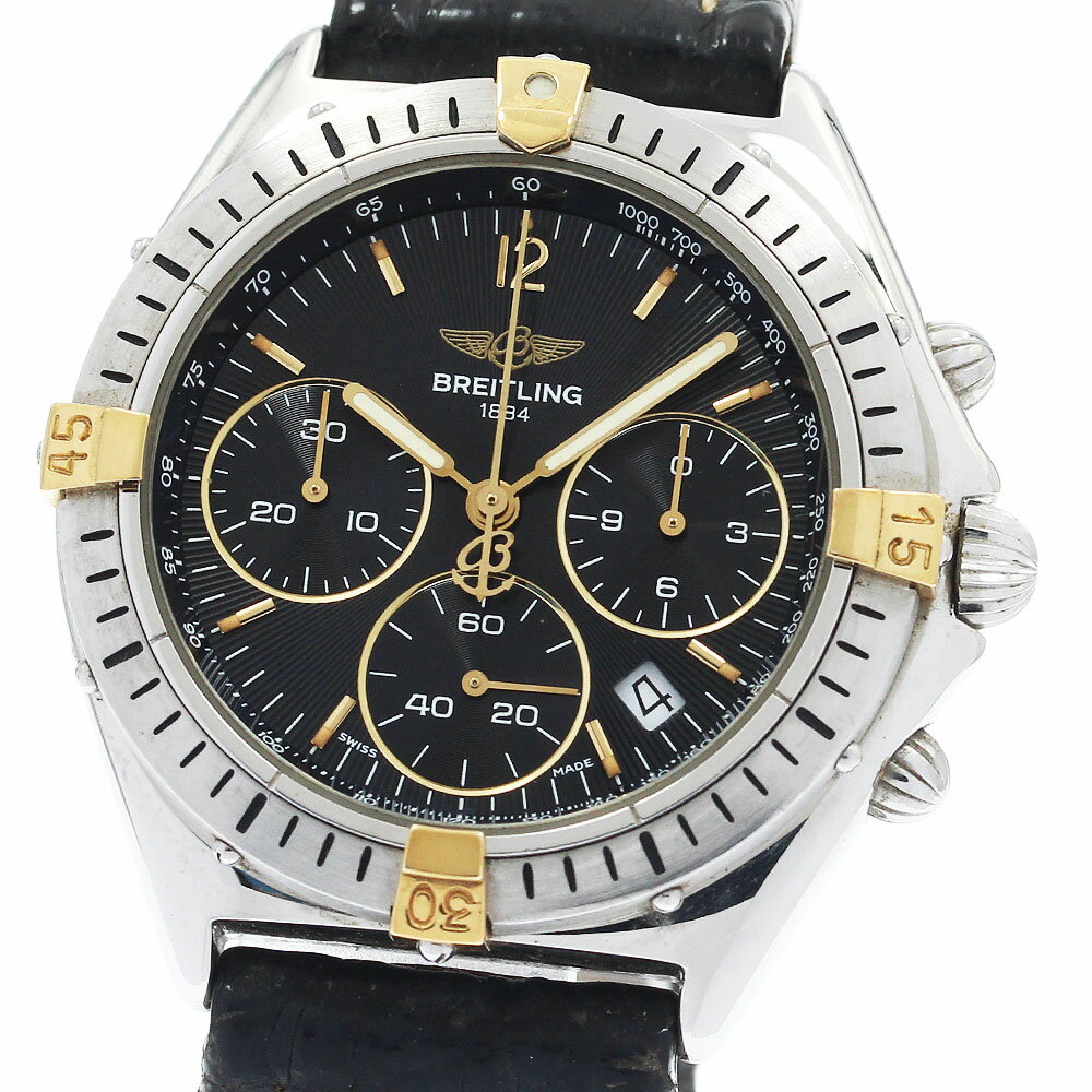 BREITLING - ブライトリング BREITLING B55045 クロノセクスタント デイト クロノグラフ クォーツ ボーイズ _949145【中古】