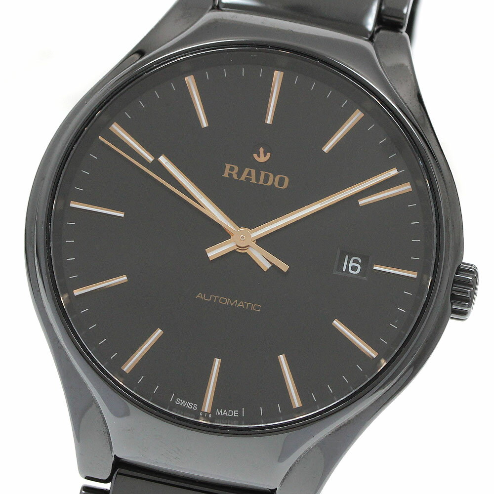 Florence - ラドー RADO 763.0056.3 フローレンス デイト 自動巻き メンズ 美品 保証書付き_949148【中古】