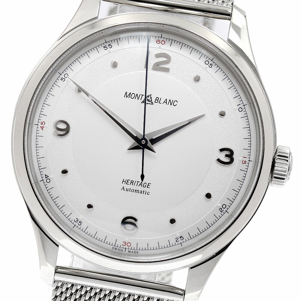 MONTBLANC - モンブラン MONTBLANC 119945 ヘリテージ 自動巻き メンズ 極美品 _949783【中古】