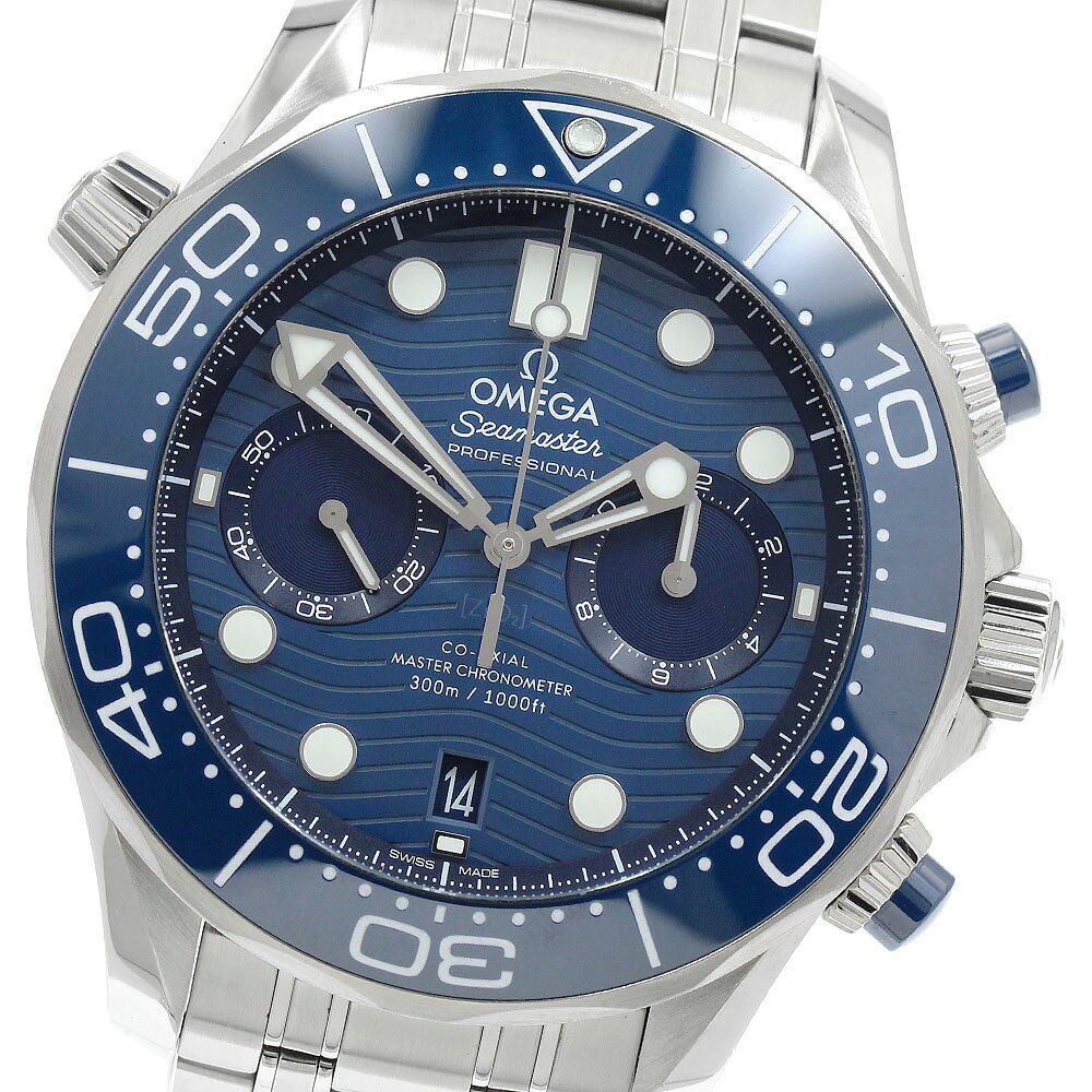 樂天商城 - オメガ OMEGA 210.30.44.51.03.001 シーマスター ダイバー300M コーアクシャル マスタークロノメーター 自動巻き メンズ 良品 _945281【中古】