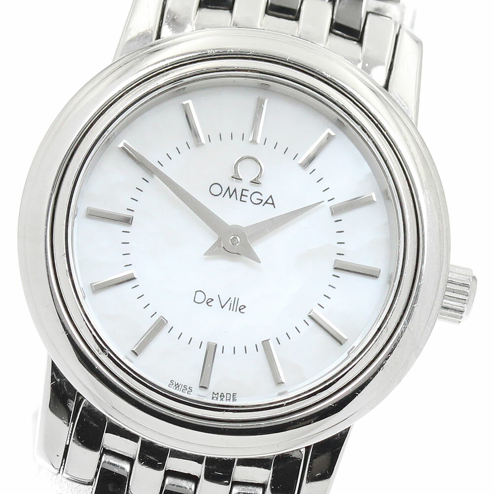 オメガ OMEGA 4570.72 デビル プレステージ クォーツ レディース _947516【中古 ...
