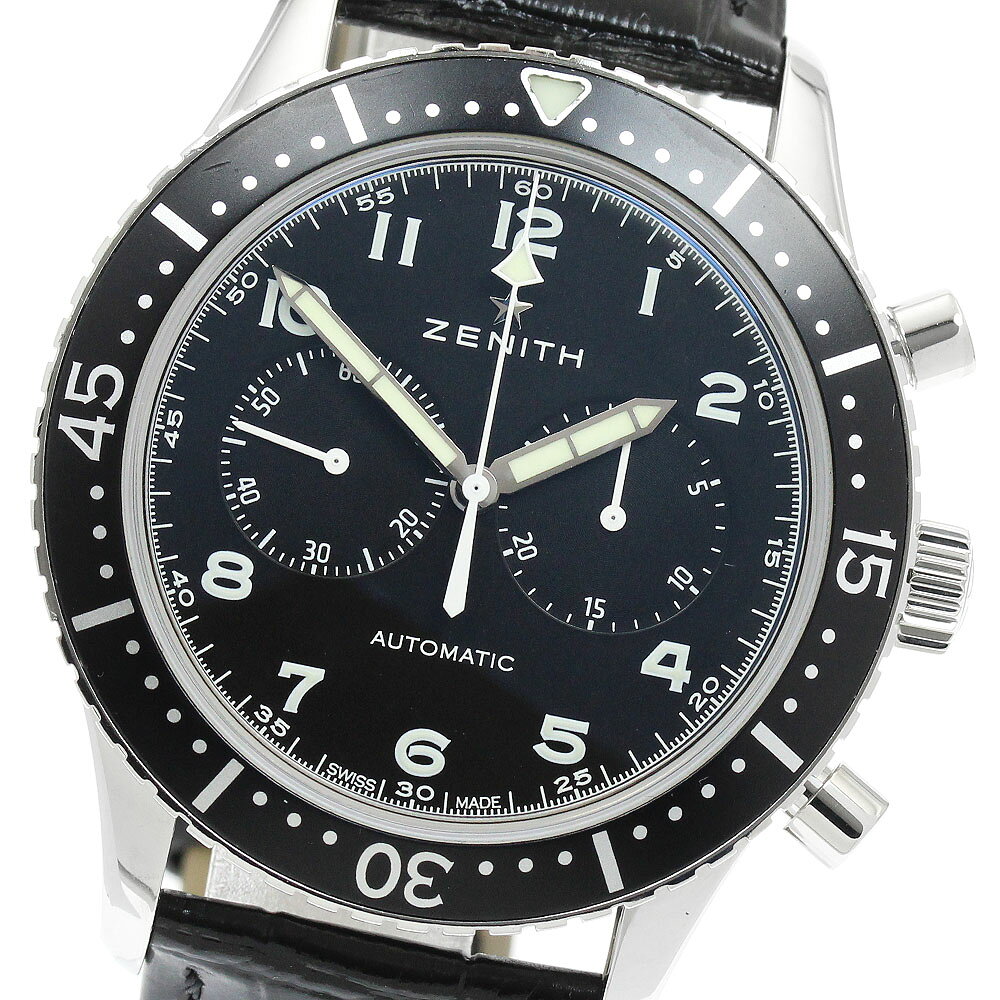 ゼニス ZENITH 03.2240.4069/21.C774 ヘリテージ クロノメトロ TIPO CP-2 世界限定1000本 自動巻き メンズ 美品 保証書付き_948077【中古】