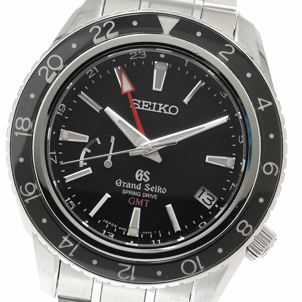 セイコー SEIKO SBGE001/9R66-0AA0 グランドセイコー GMT パワーリザーブ  ...