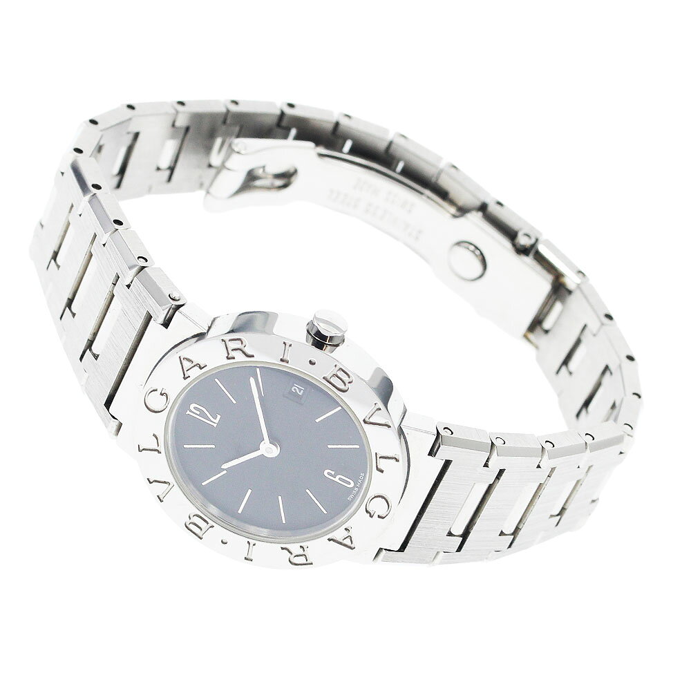 CLOSERのブルガリ BVLGARI BB26SS ブルガリブルガリ デイト クォーツ レディース _946619【中古】｜アングル2