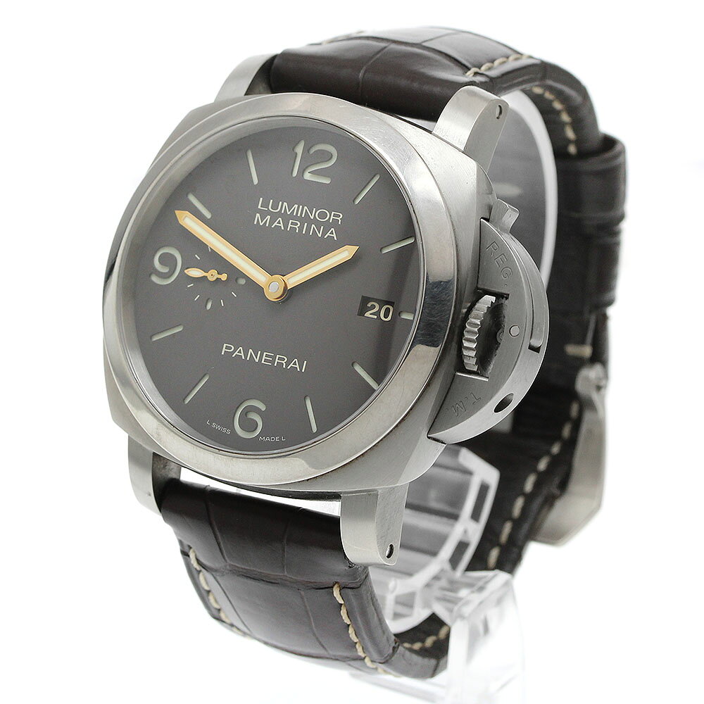 CLOSERのパネライ PANERAI PAM00351 ルミノールマリーナ1950 3デイズ デイト 自動巻き メンズ _949637【中古】｜アングル2