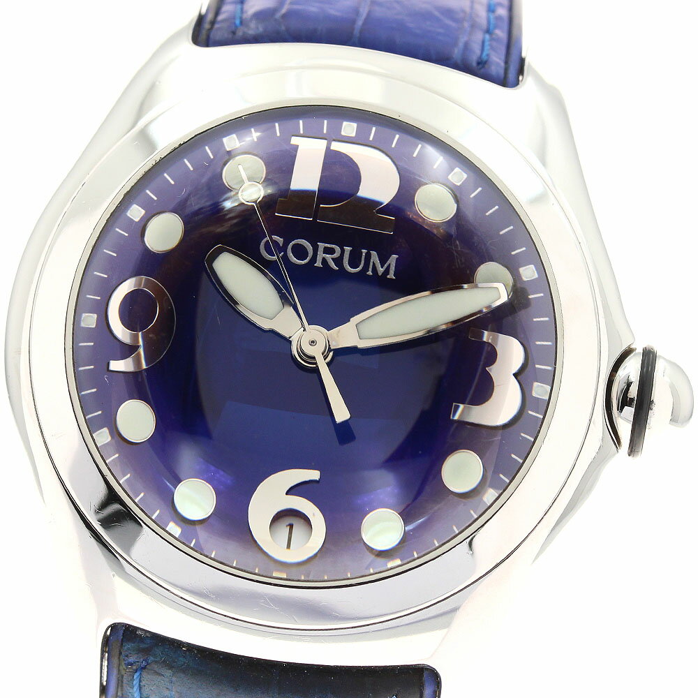 CORUM - コルム CORUM 163.150.20 バブル デイト クォーツ メンズ _945980【中古】
