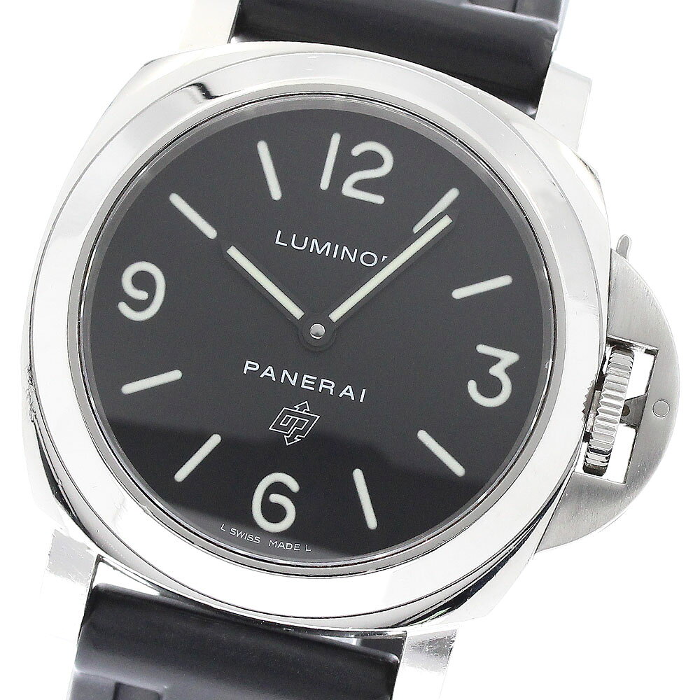 パネライ PANERAI PAM00000 ルミノール ベース ロゴ 手巻き メンズ 保証書付き_9 ...