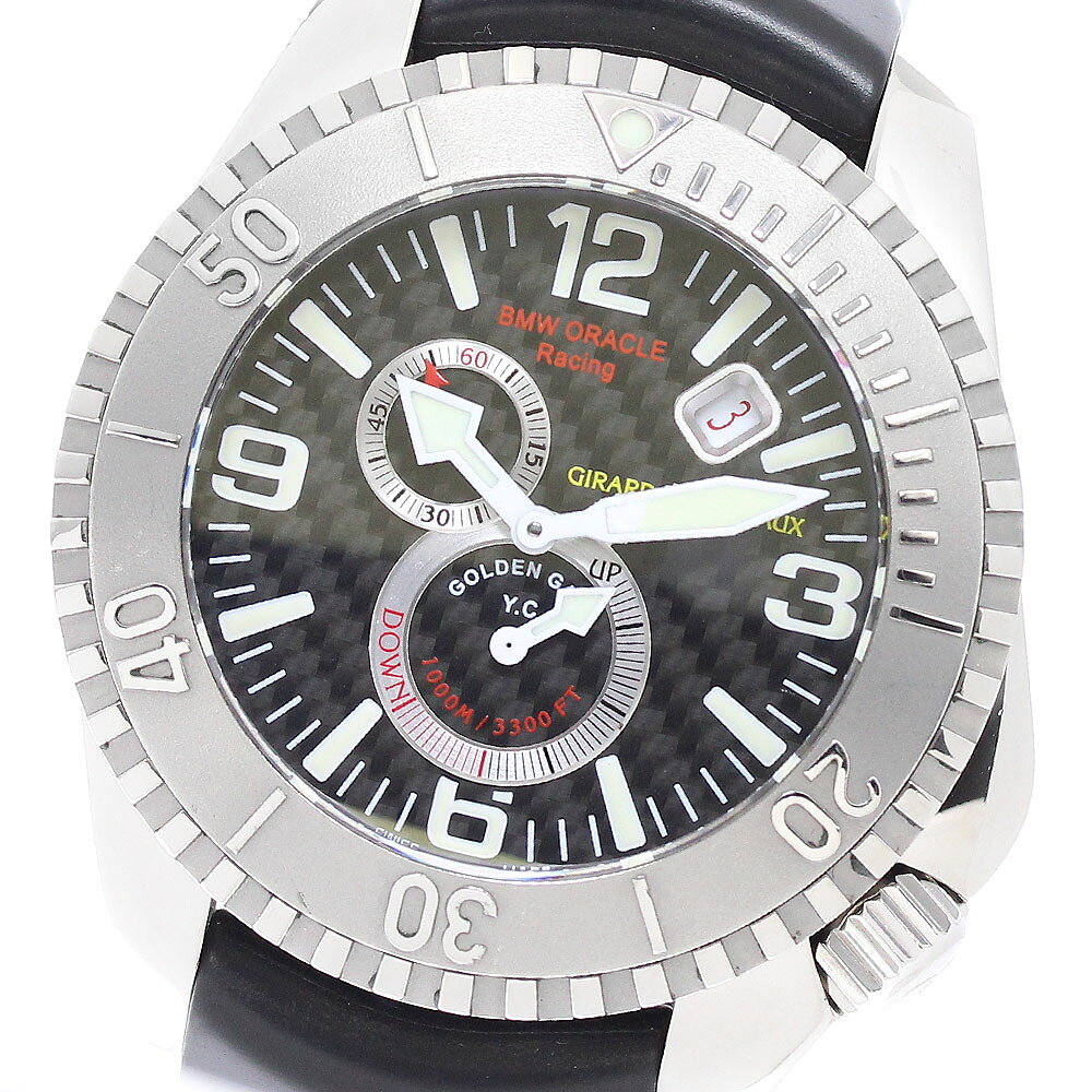 訳あり ジラール・ペルゴ GIRARD PERREGAUX 49950 シーホーク 1000 自動巻き メンズ _949730【中古】
