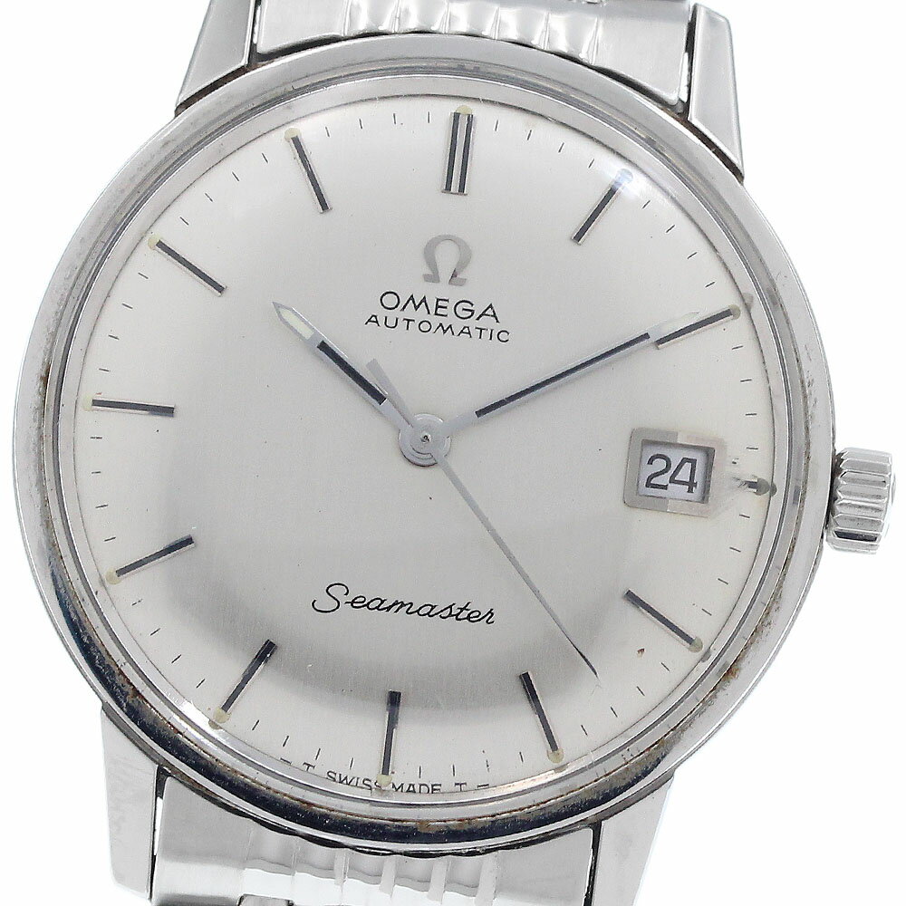 樂天商城 - オメガ OMEGA 166.037SP シーマスター デイト cal.565 ライスブレスレット 自動巻き メンズ _945554【中古】