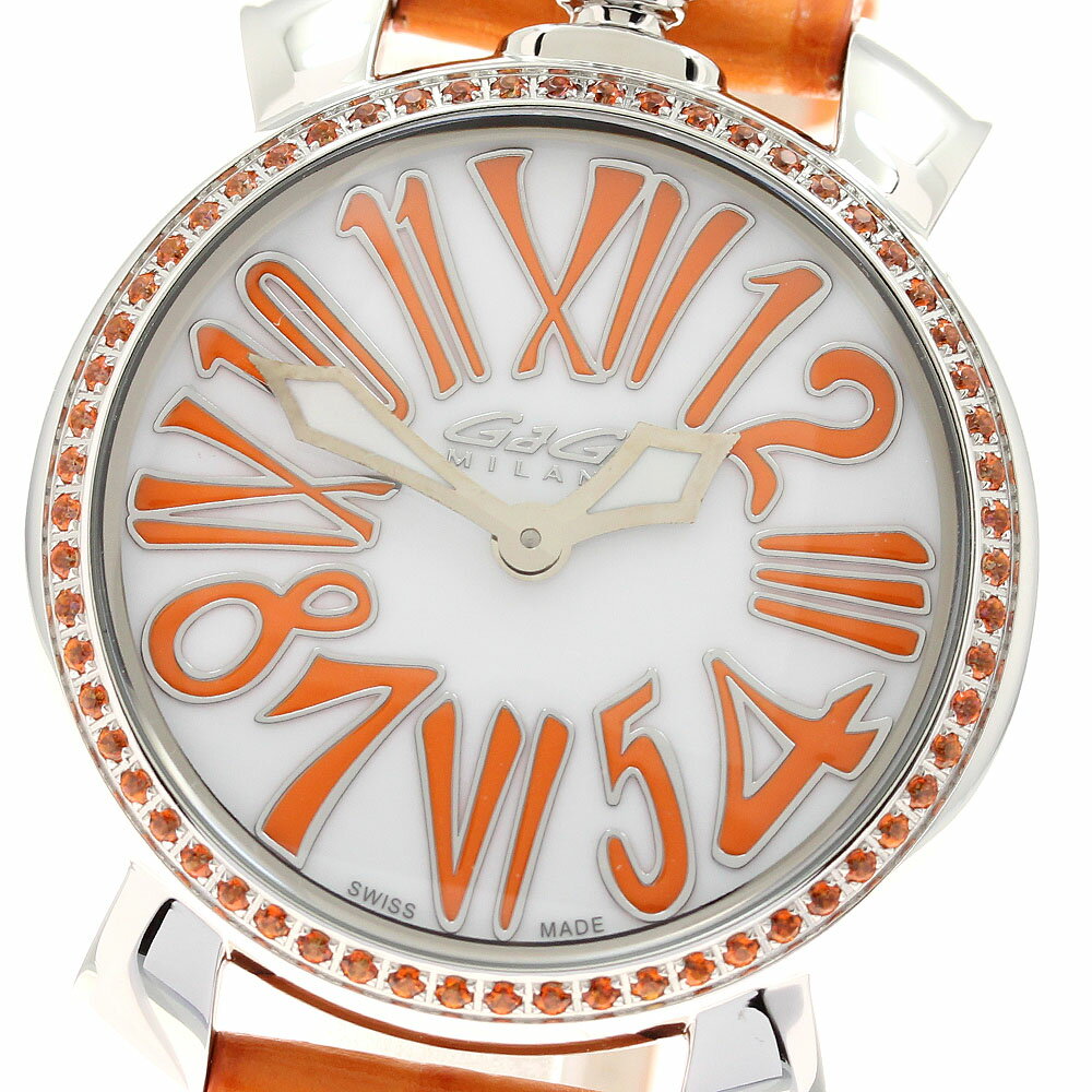 樂天商城 - 訳あり ガガミラノ GaGa MILANO 6025.05 マヌアーレ35MM クォーツ レディース _947063【中古】