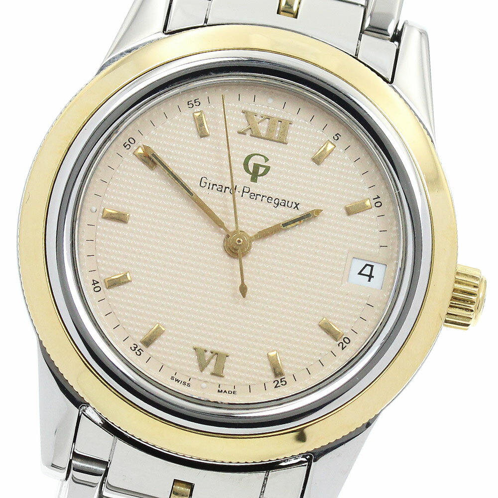 樂天商城 - ジラール・ペルゴ GIRARD PERREGAUX 1100 GP90 YGベゼル デイト 自動巻き メンズ _947083【中古】