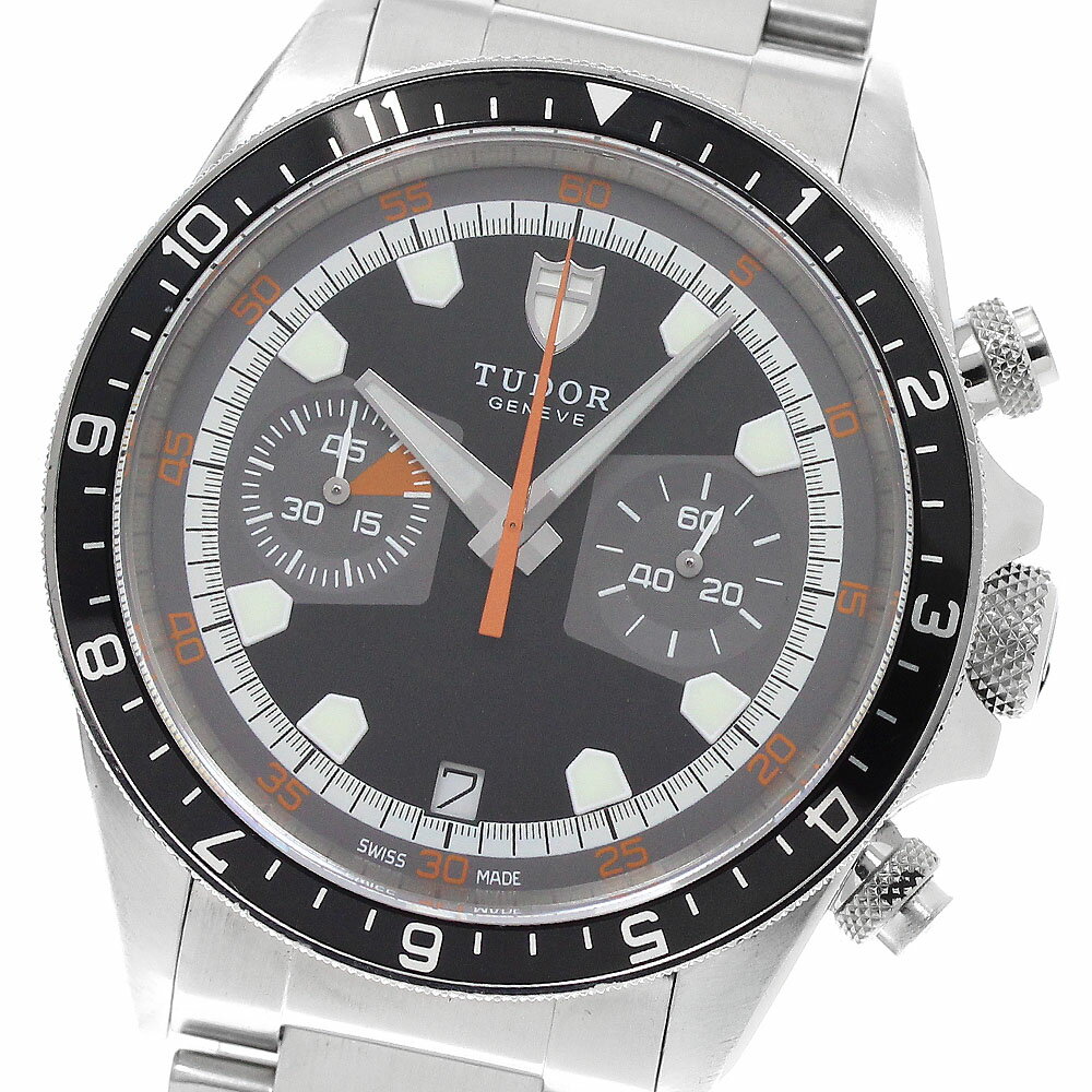 チュードル TUDOR 70330 ヘリテージ クロノ デイト 自動巻き メンズ 良品 _94976 ...