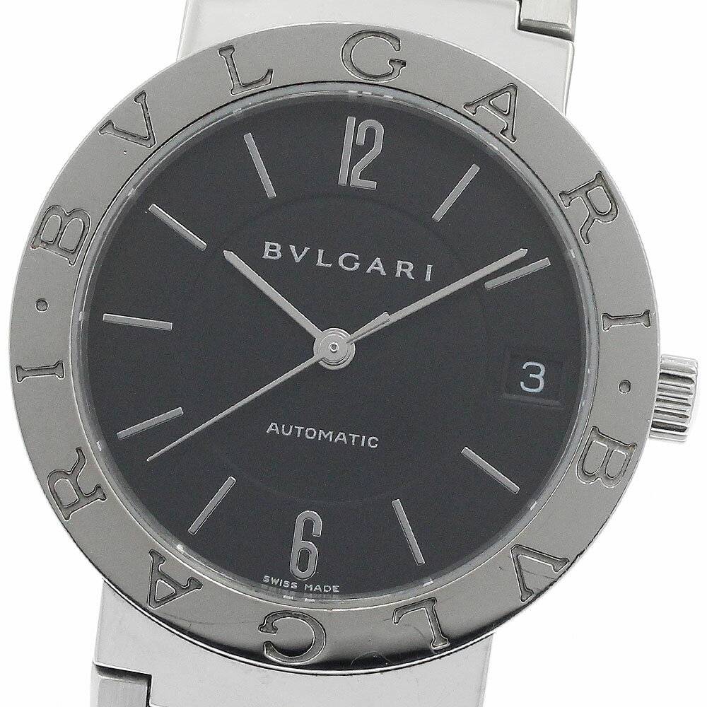 ブルガリ BVLGARI BB33SS ブルガリブルガリ デイト 自動巻き メンズ _950285【中古】