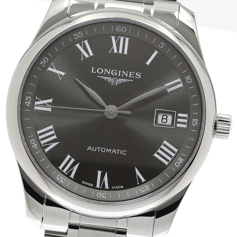 ロンジン LONGINES L2.793.4.71.6 マスターコレクション デイト 自動巻き メンズ 美品 箱・保証書付き_949648【中古】