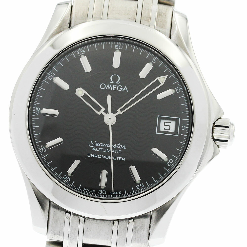 LANCASTER - オメガ OMEGA 2501.51 シーマスター120m 50周年記念モデル デイト 自動巻き メンズ _942425【中古】
