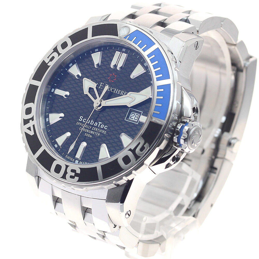 カール F.ブヘラ CARL F.BUCHERER 00.10632.23.33.21 パトラビ スキューバテック デイト 自動 closer01-10260581 CLOSER サンプル画像3