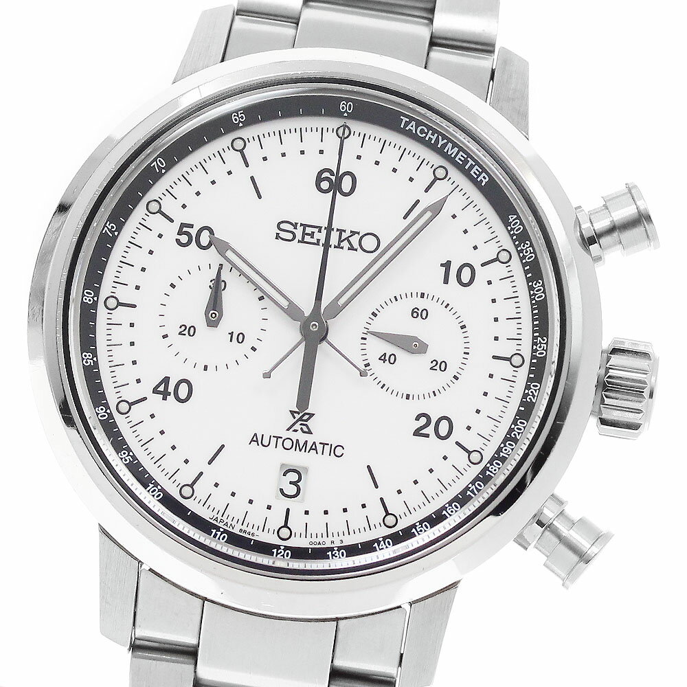Kinetic Auto Relay - セイコー SEIKO SBEC007/8R46-00A0 プロスペックス スピードタイマー メカニカル クロノグラフ 自動巻き メンズ _949476【中古】