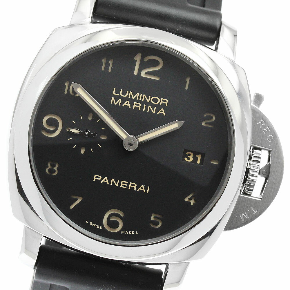 パネライ PANERAI PAM00359 ルミノール マリーナ デイト 自動巻き メンズ _951895【中古】