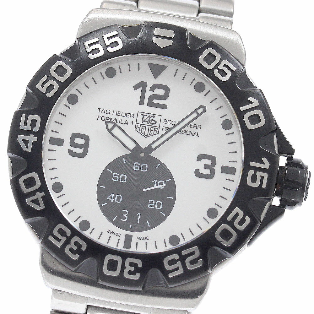 タグホイヤー TAG HEUER WAH1011.BA0854 フォーミュラー1 グランドデイト クォーツ メンズ 保証書付き_950561【中古】