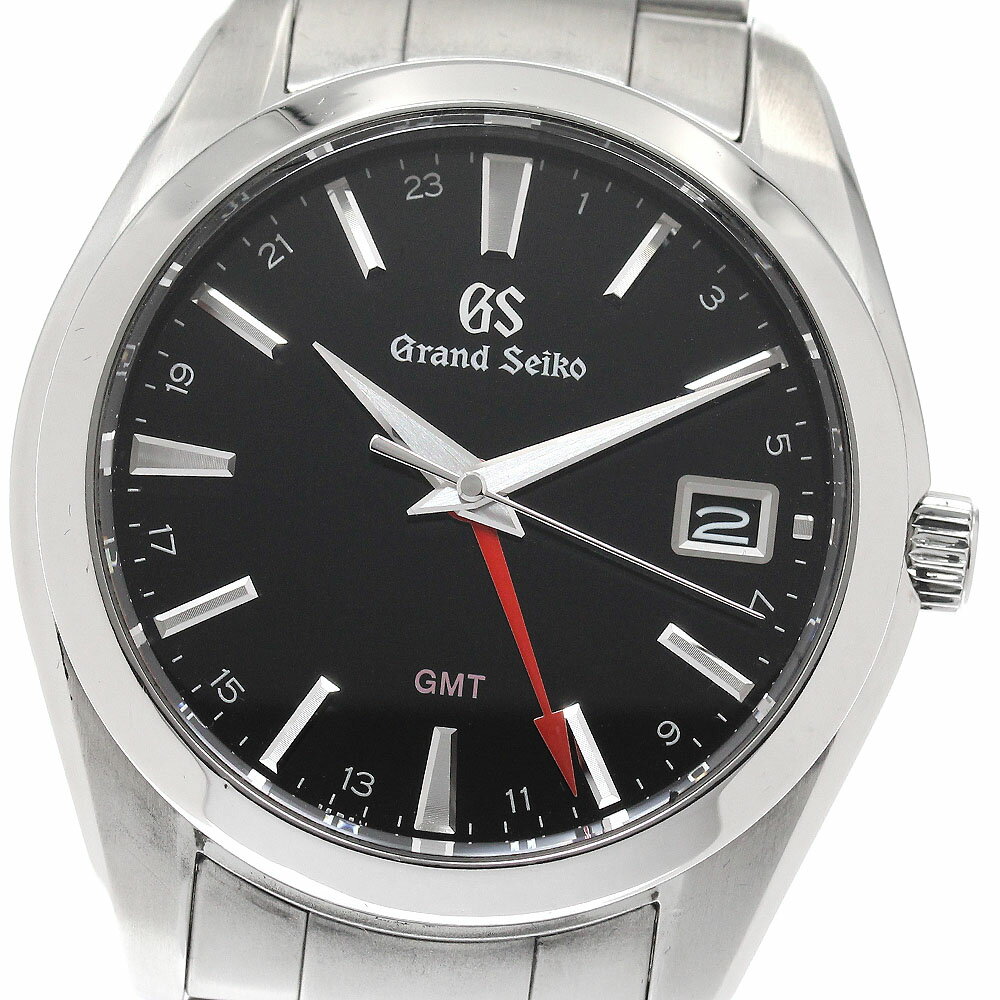 セイコー SEIKO SBGN013/9F86-0AF0 グランドセイコー ヘリテージコレクション GMT デイト クォーツ メンズ 箱付き_951133【中古】