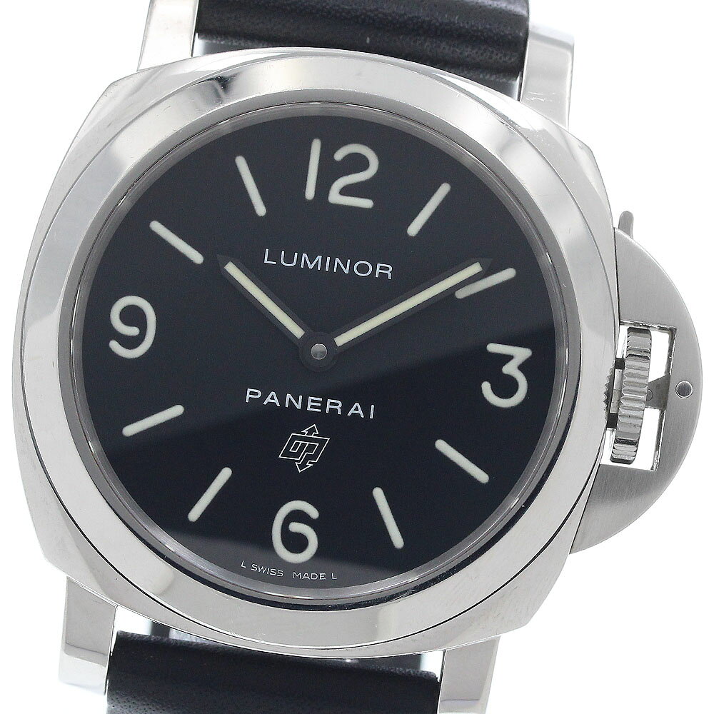 パネライ PANERAI PAM00000 ルミノール ベース ロゴ 手巻き メンズ 保証書付き_9 ...