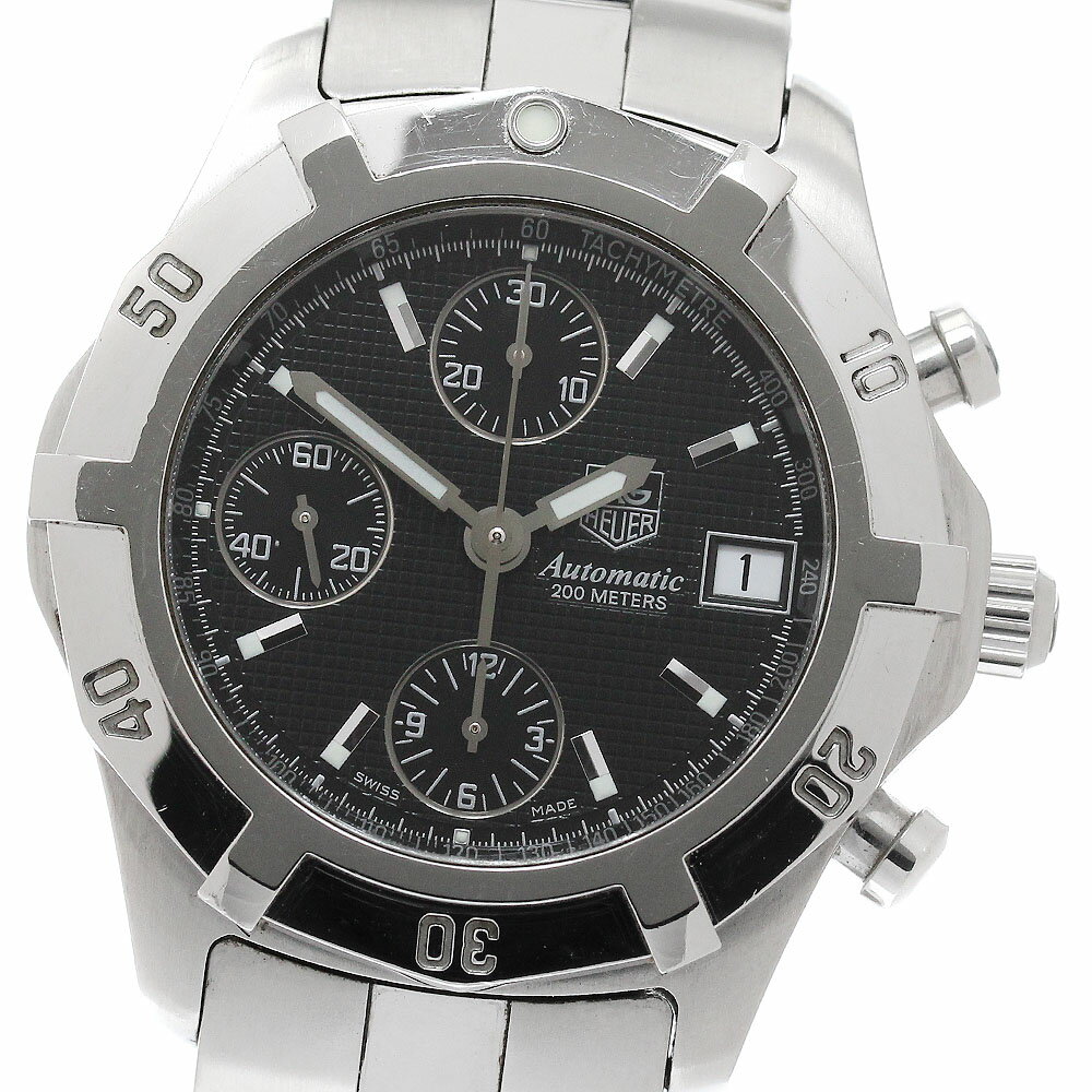 タグホイヤー TAG HEUER CN2111-0 エクスクルーシブ クロノグラフ 自動巻き メンズ _951471【中古】