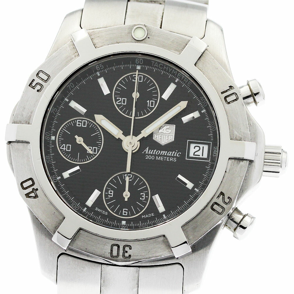 タグホイヤー TAG HEUER CN2111 エクスクルーシブ クロノグラフ デイト 自動巻き メンズ _940255【中古】
