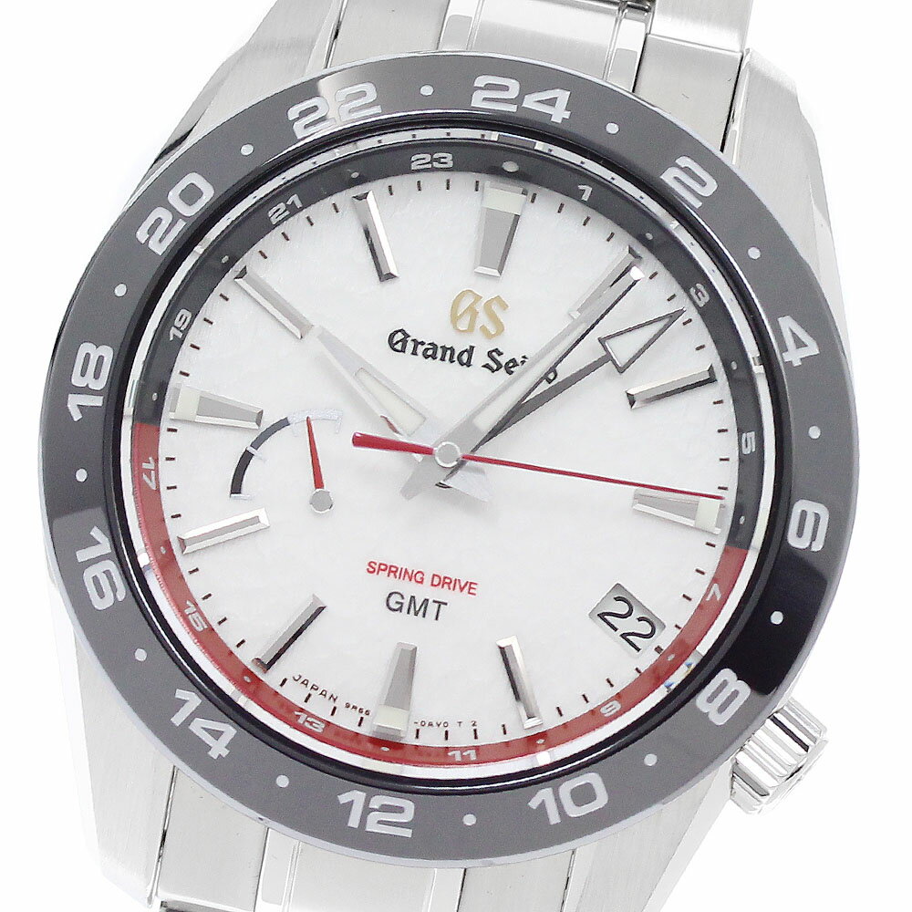 樂天商城 - セイコー SEIKO SBGE311/9R66-0BB0 グランドセイコー AJHH創立20周年記念限定 GMT スプリングドライブ メンズ 良品 箱・保証書付き_946728【中古】