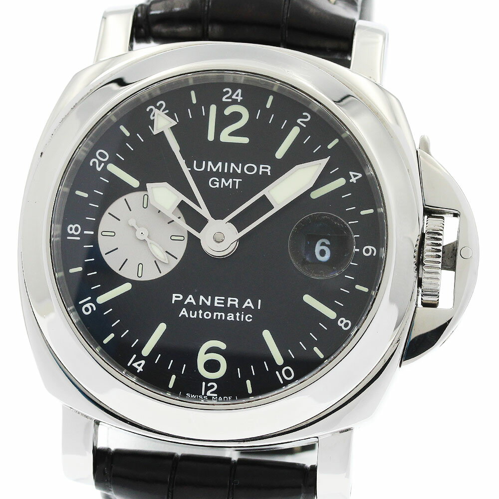 パネライ PANERAI PAM00088 ルミノール GMT デイト スモールセコンド 自動巻き メンズ 良品 _949629【中古】