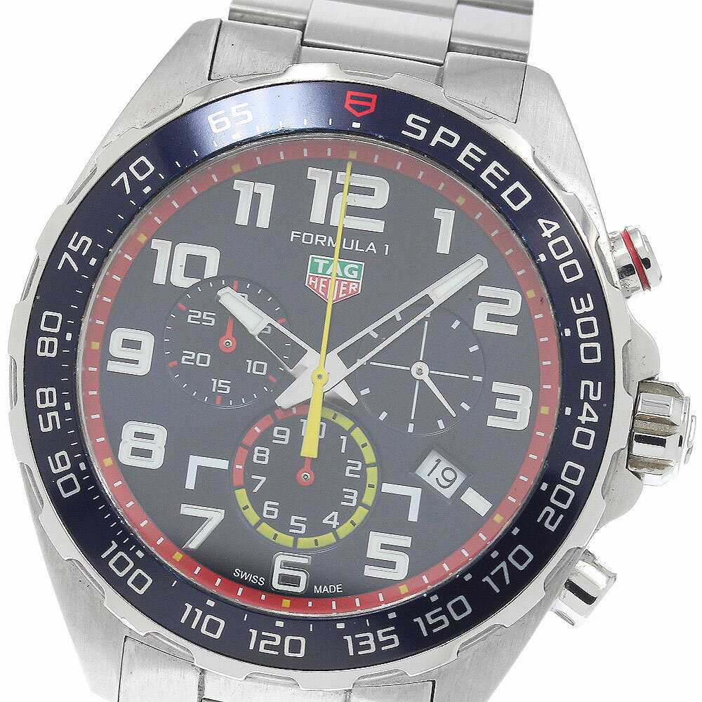 タグホイヤー TAG HEUER CAZ101AL フォーミュラ1 レッドブル レーシング クロノグラフ デイト クォーツ メンズ 内箱付き_950524【中古】