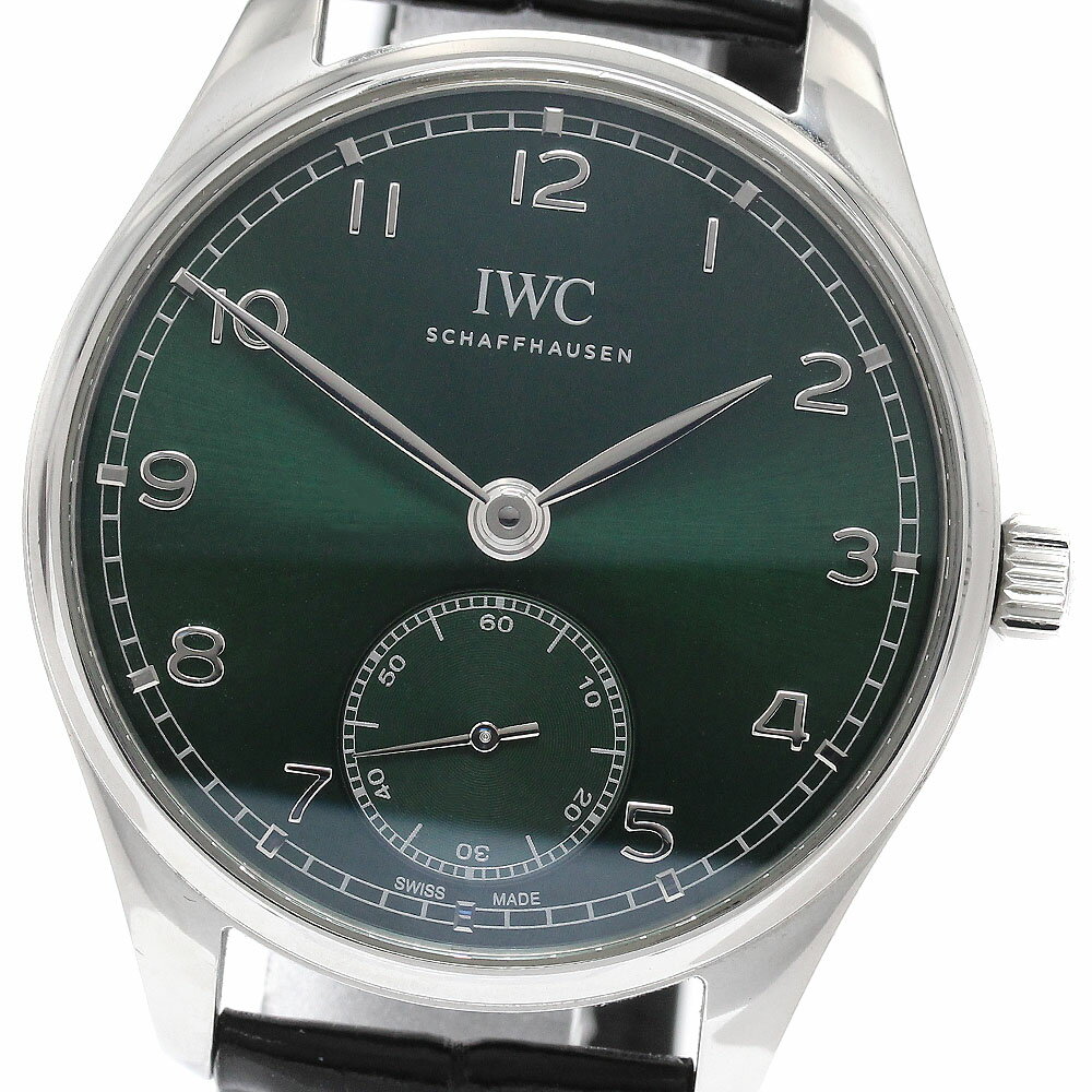 Portuguese - IWC SCHAFFHAUSEN IW358310 ポルトギーゼ スモールセコンド 自動巻き メンズ 良品 保証書付き_950646【中古】