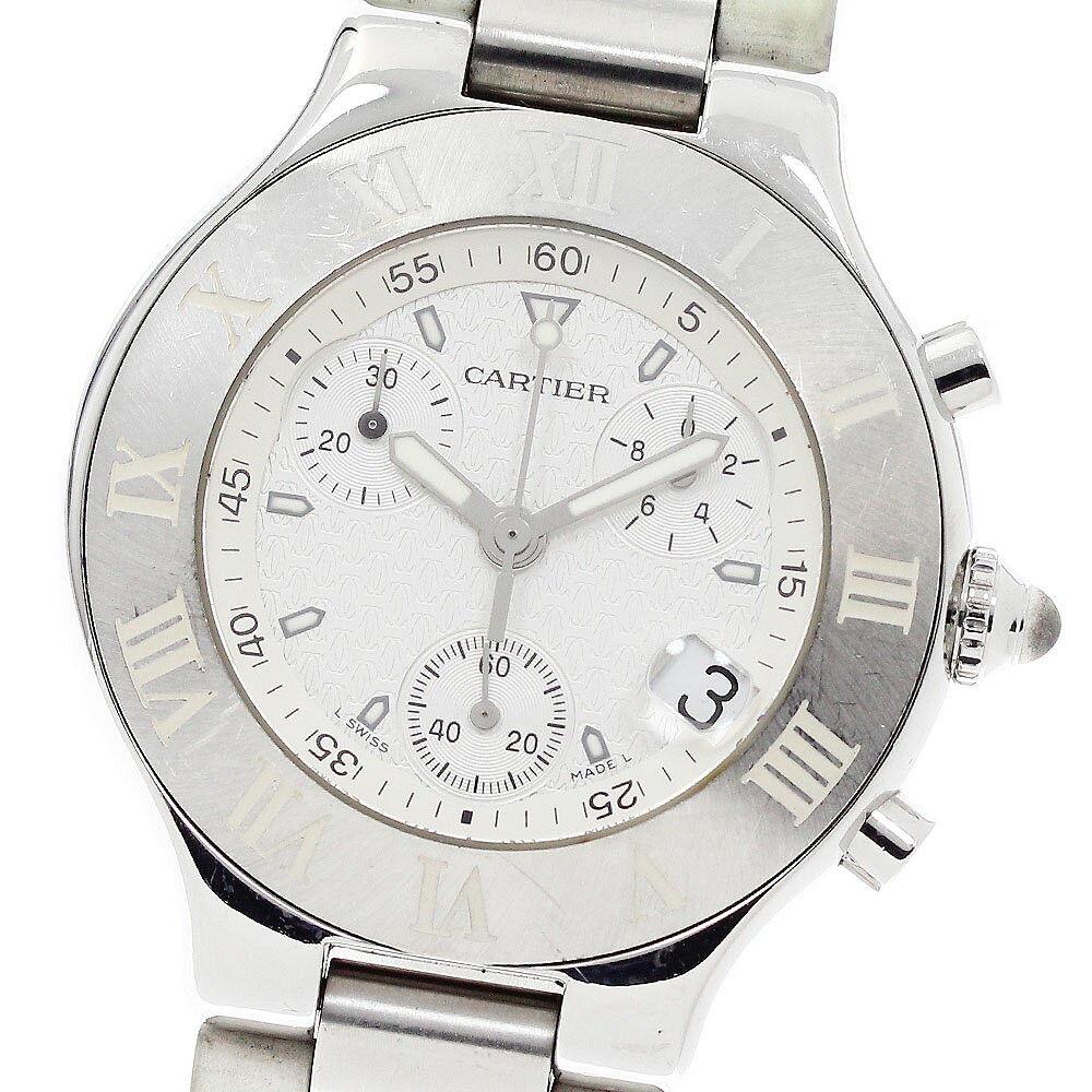 カルティエ CARTIER W10184U2 クロノスカ